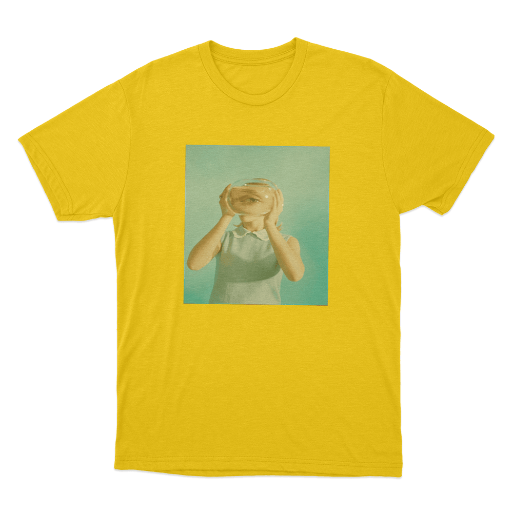 Pommelien Thijs Glass Eye Portrait Unisex T Shirt Yellow Pommelien Thijs Glass Eye Portrait Unisex T Shirt Yellow