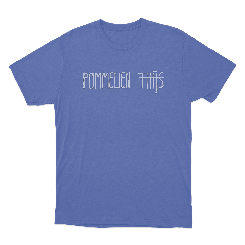 Pommelien Thijs Logo Unisex T Shirt Blue Pommelien Thijs Logo Unisex T Shirt Blue