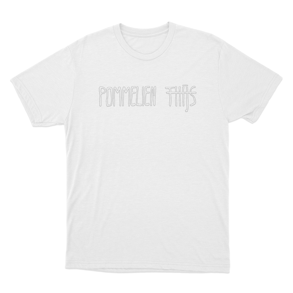 Pommelien Thijs Logo Unisex T Shirt White Pommelien Thijs Logo Unisex T Shirt White