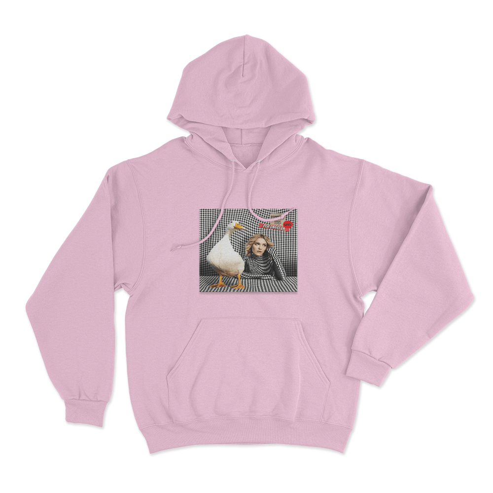 Pommelien Thijs Per Ongeluk Live Unisex Hoodie Pink Pommelien Thijs Per Ongeluk Live Unisex Hoodie Pink