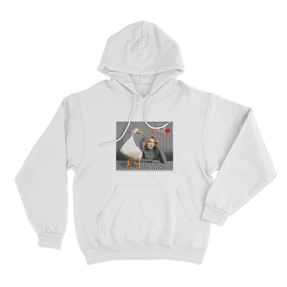 Pommelien Thijs Per Ongeluk Live Unisex Hoodie White Pommelien Thijs Per Ongeluk Live Unisex Hoodie White