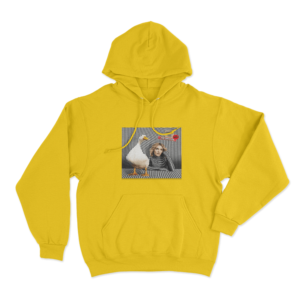 Pommelien Thijs Per Ongeluk Live Unisex Hoodie Yellow Pommelien Thijs Per Ongeluk Live Unisex Hoodie Yellow