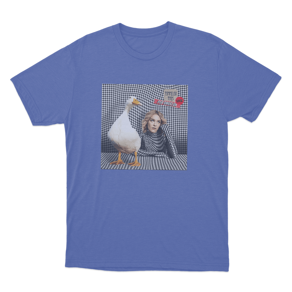 Pommelien Thijs Per Ongeluk Live Unisex T Shirt Blue Pommelien Thijs Per Ongeluk Live Unisex T Shirt Blue