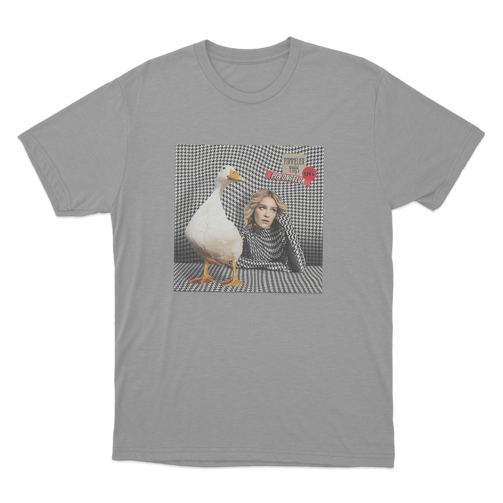 Pommelien Thijs Per Ongeluk Live Unisex T Shirt Grey Pommelien Thijs Per Ongeluk Live Unisex T Shirt Grey