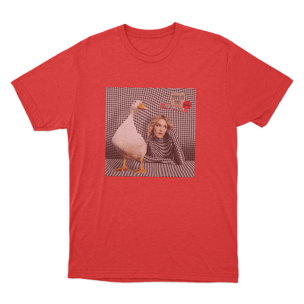 Pommelien Thijs Per Ongeluk Live Unisex T Shirt Red Pommelien Thijs Per Ongeluk Live Unisex T Shirt Red