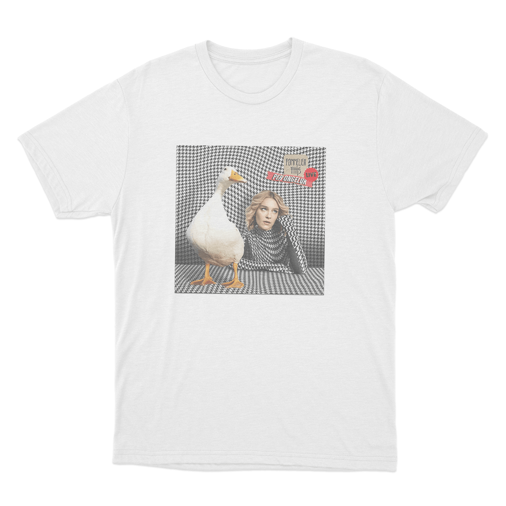 Pommelien Thijs Per Ongeluk Live Unisex T Shirt White Pommelien Thijs Per Ongeluk Live Unisex T Shirt White