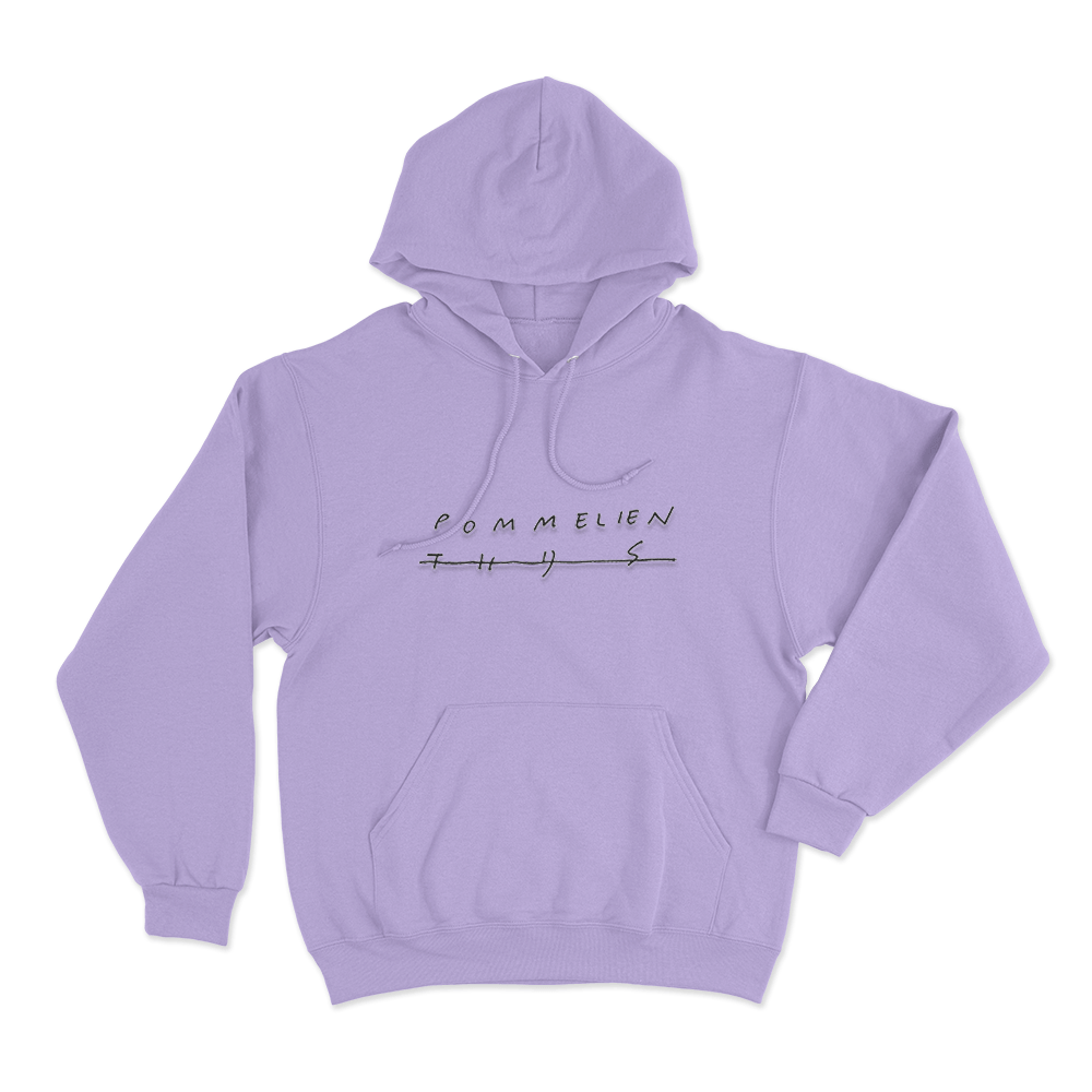 Pommelien Thijs Signature Unisex Hoodie Purple Pommelien Thijs Signature Unisex Hoodie Purple
