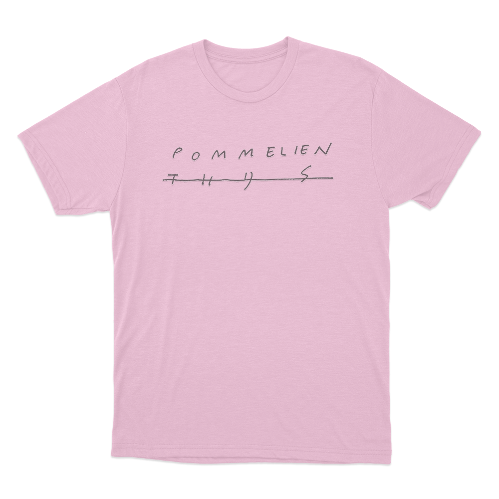 Pommelien Thijs Signature Unisex T Shirt Pink Pommelien Thijs Signature Unisex T Shirt Pink