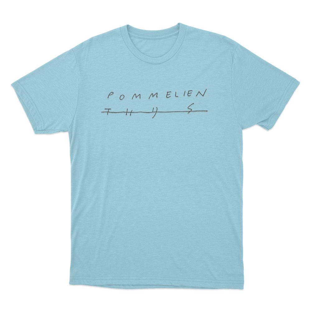Pommelien Thijs Signature Unisex T Shirt Sky Blue Pommelien Thijs Signature Unisex T Shirt Sky Blue