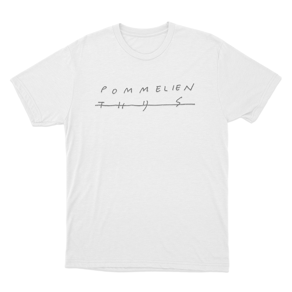 Pommelien Thijs Signature Unisex T Shirt White Pommelien Thijs Signature Unisex T Shirt White