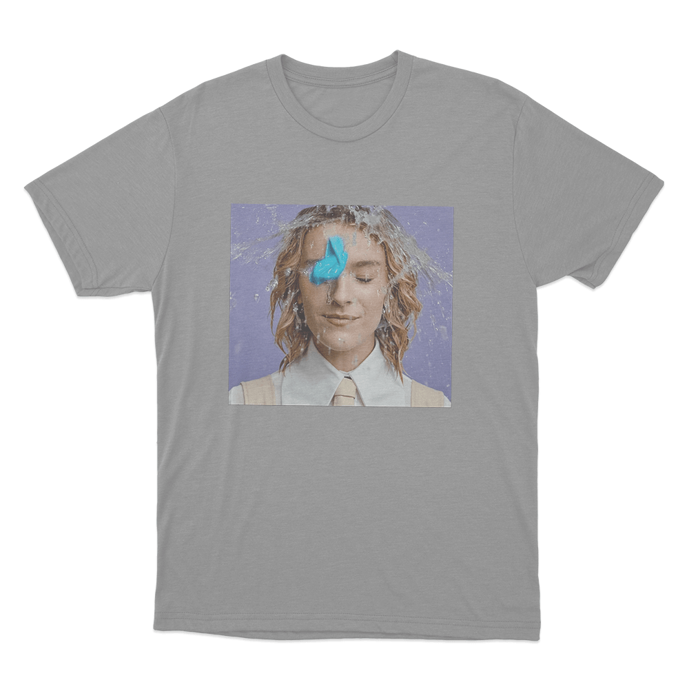 Pommelien Thijs Tour Water Splash Portrait Unisex T Shirt Grey Pommelien Thijs Tour Water Splash Portrait Unisex T Shirt Grey