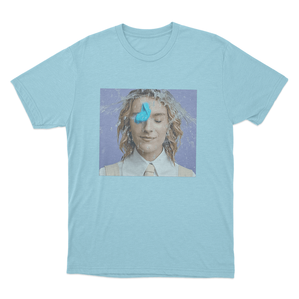 Pommelien Thijs Tour Water Splash Portrait Unisex T Shirt Sky Blue Pommelien Thijs Tour Water Splash Portrait Unisex T Shirt Sky Blue