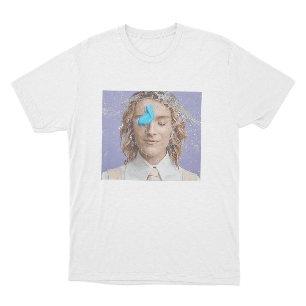 Pommelien Thijs Tour Water Splash Portrait Unisex T Shirt White Pommelien Thijs Tour Water Splash Portrait Unisex T Shirt White