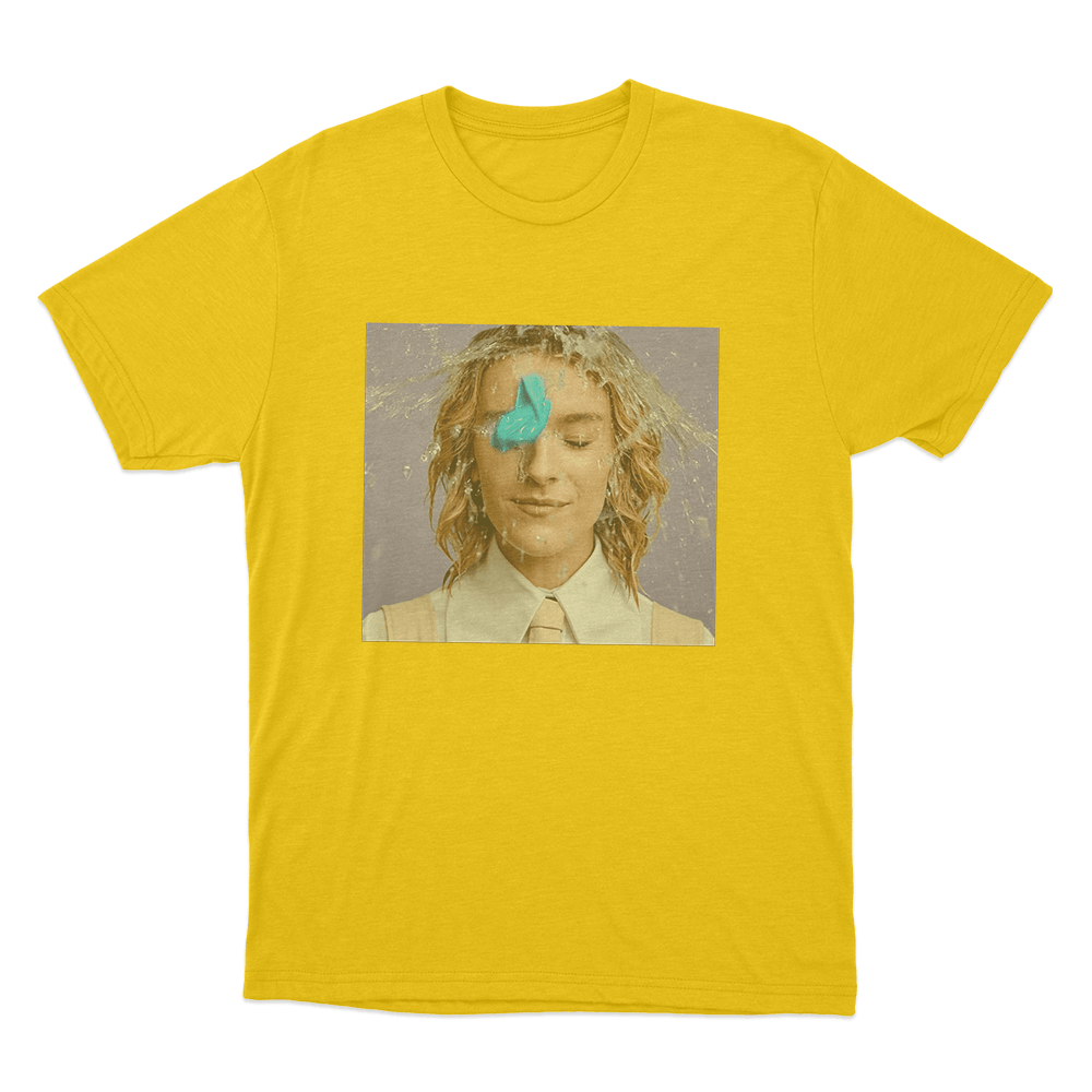 Pommelien Thijs Tour Water Splash Portrait Unisex T Shirt Yellow Pommelien Thijs Tour Water Splash Portrait Unisex T Shirt Yellow